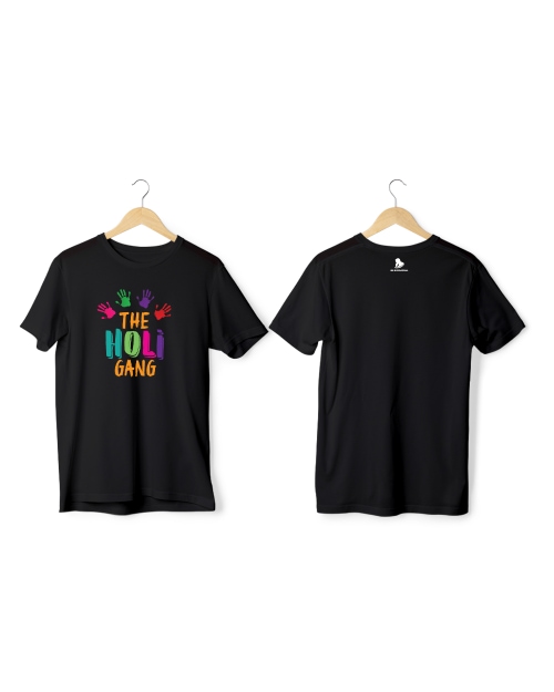 Greys&Blues Dhamaal Pima Round Neck T-Shirt - Black